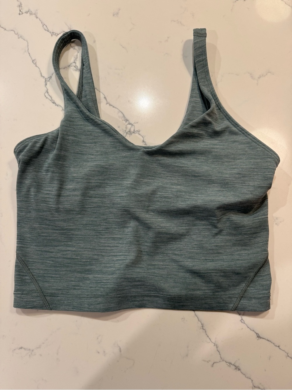 lululemon athletica Heather Green Align Tank